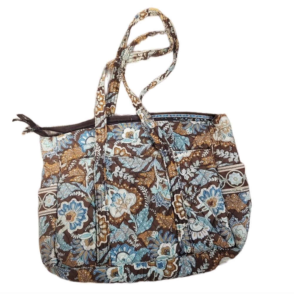 Vera Bradley large tote java blue